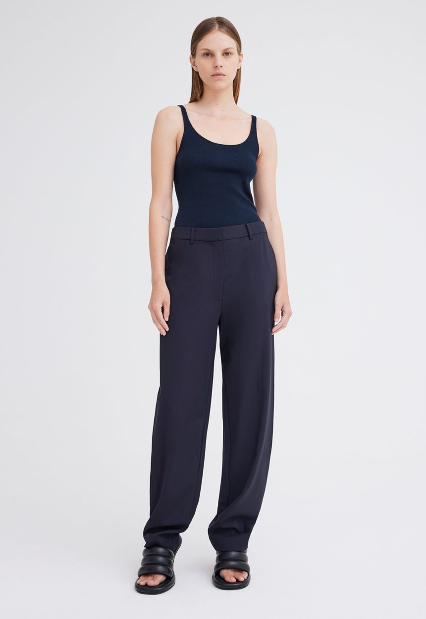 Jac + Jack Riki Merino Wool Pant - Darkest Navy